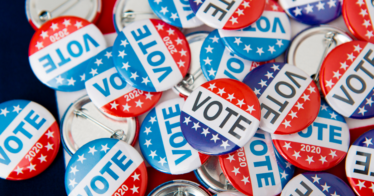 Illustration representing political telemarketing calls and election-season outreach tactics